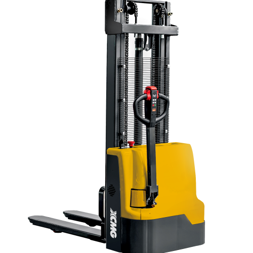 xe nâng điện mini stacker đi bộ lái